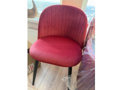 Стул на металлокаркасе Gabi 1 бежевый / черный с серебряными наконечниками фото покупателя 603