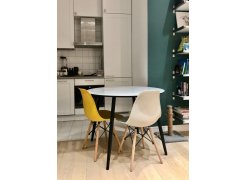 Стеклянный стол Анселм белый фото покупателя 5