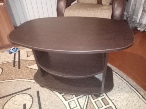 Журнальный стол Лидер ясень шимо темный фото покупателя 95