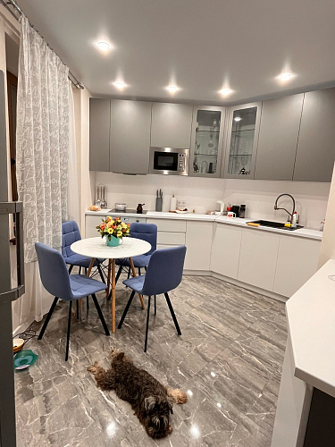 Стул на металлокаркасе Чилли зеленый / черный фото покупателя 1008