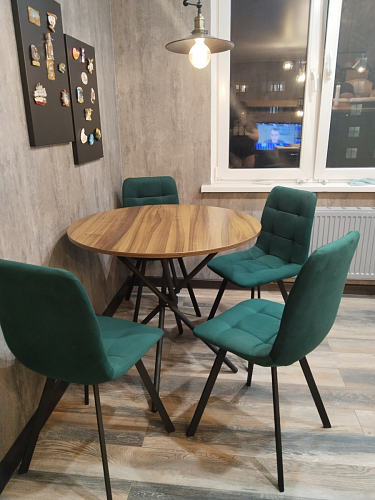 Стул Чилли 2 темно-серый  / черный фото покупателя 1209