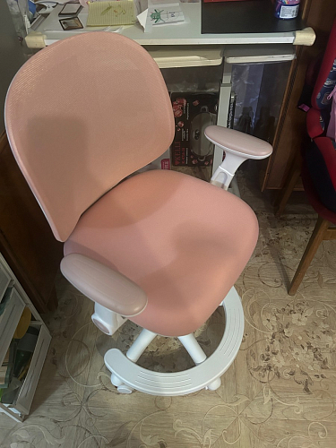 Компьютерное кресло Rainbow/Рейнбоу розовое фото покупателя 11