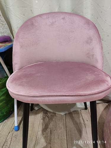 Стул на металлокаркасе Dodo blue фото покупателя 67