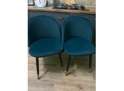 Стул на металлокаркасе Gabi 1 light purple / black фото покупателя 574