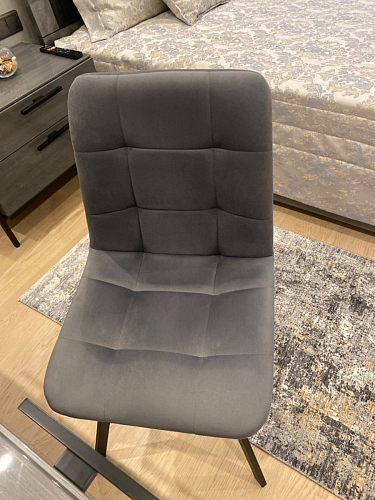 Стул на металлокаркасе Чилли бежевый / белый каркас фото покупателя 911