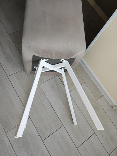 Комплект стульев Чилли 4 шт темно-серый / черный фото покупателя 449