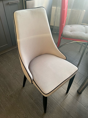 Стул на металлокаркасе Kora light blue / white фото покупателя 223