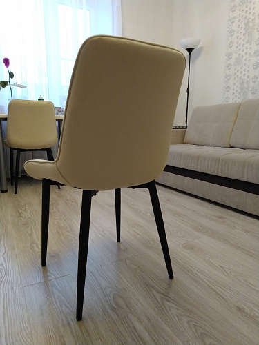 Стул на металлокаркасе Seda beige фото покупателя 11