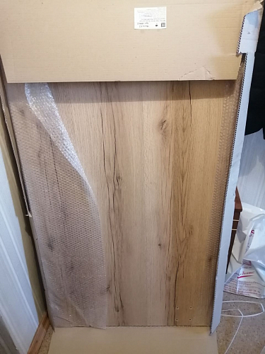 Стол Лота Лофт 140 25 мм черный матовый / бетон фото покупателя 337