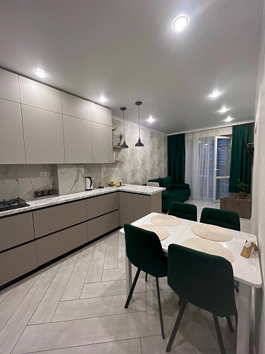 Стул на металлокаркасе Чилли синяя ткань / белый фото покупателя 193