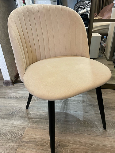 Стул на металлокаркасе Gabi wine red / black фото покупателя 138