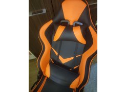 Компьютерное кресло Racer черное / оранжевое фото покупателя 68