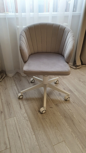 Компьютерное кресло Пард confetti silver серый / черный фото покупателя 144