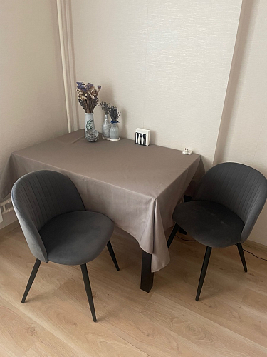 Стул на металлокаркасе Gabi latte / gold / black фото покупателя 361