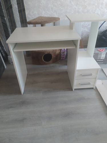 Компьютерный стол Джаз-24 правый дуб сонома фото покупателя 162