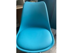 Компьютерное кресло Kolin с подушкой clear / white фото покупателя 326