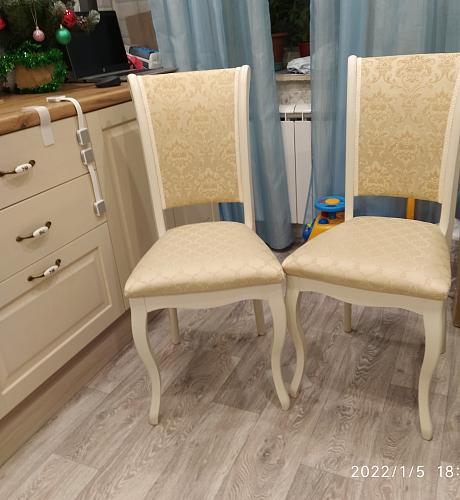 Деревянный стул Фабиано 304 камелия / ромб 01 фото покупателя 10