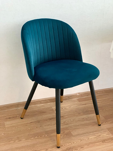 Стул на металлокаркасе Gabi 1 light purple / black фото покупателя 336