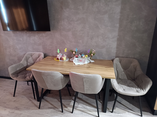 Деревянный стол Лота Лофт 120x75 дуб крафт табачный / черный матовый фото покупателя 969