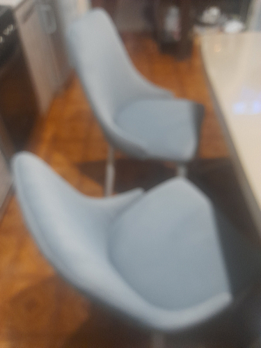 Стул на металлокаркасе Kora light purple / black фото покупателя 432