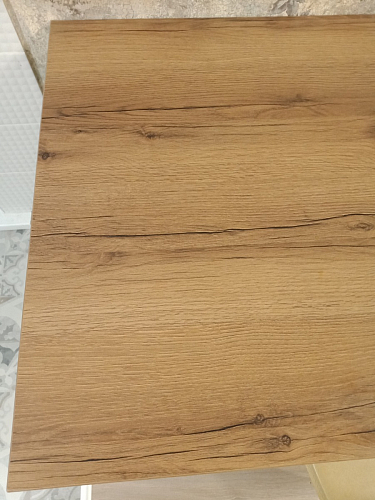 Стол Лота Лофт 140 25 мм черный матовый / бетон фото покупателя 931