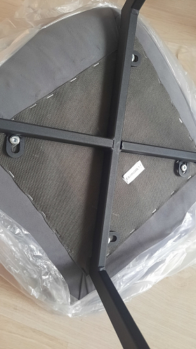 Стул на металлокаркасе Челси велюр коричневый / черный каркас фото покупателя 228