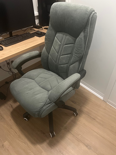 Компьютерное кресло Traun dark gray / black фото покупателя 51