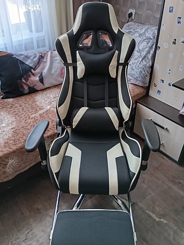 Компьютерное кресло Kano 1 cream / black фото покупателя 15