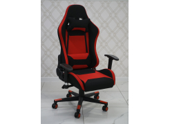 Компьютерное кресло College BX-3760 Black / Blue черное / синее из шоурума 1