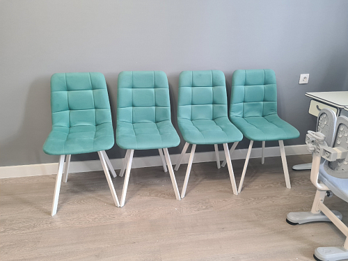 Комплект стульев Чилли 2 шт бежевый / черный фото покупателя 570