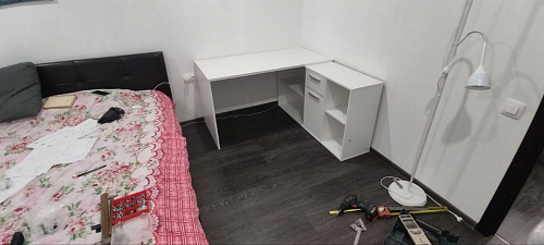 Письменный стол Лайт 03.245F белый гладкий 101 фото покупателя 141