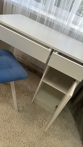 Стул на металлокаркасе Чилли К темно-серый (velutto 32) / черный фото покупателя 258