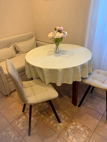 Комплект стульев Чилли 2 шт бежевый / черный фото покупателя 165