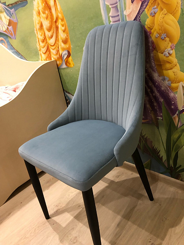 Стул на металлокаркасе Kora beige / black фото покупателя 19