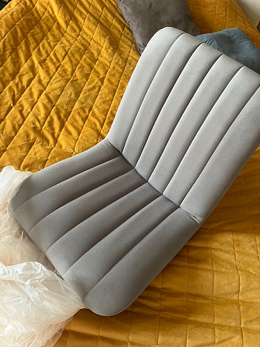 Стул на металлокаркасе Дани П бежевый / черный фото покупателя 26