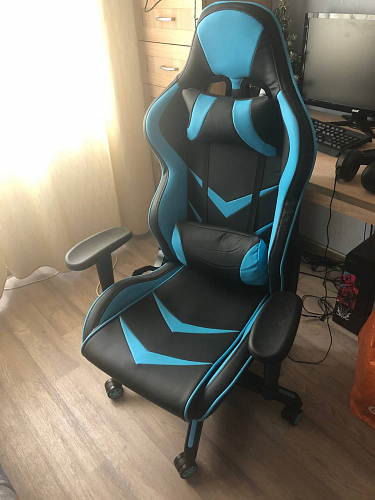 Компьютерное кресло Racer черное / красное фото покупателя 3