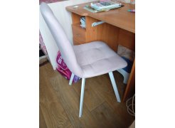 Стул на металлокаркасе Чилли горчичный / белый фото покупателя 633