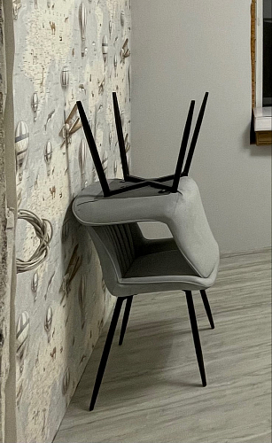 Комплект стульев Седа К 4 шт латте / черный фото покупателя 168