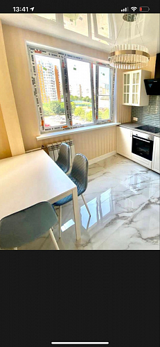 Стул на металлокаркасе Capri голубой фото покупателя 80