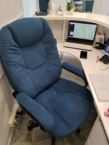 Компьютерное кресло Comfort lux черныq фото покупателя 91