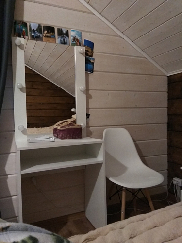 Пластиковый стул Eames PC-015 серо-голубой / дерево фото покупателя 177