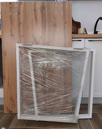 Деревянный стол Лота Лофт 140х80 дуб крафт табачный / черный матовый фото покупателя 268