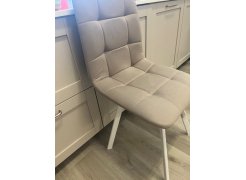 Стул на металлокаркасе Чилли светло-серый / черный фото покупателя 603