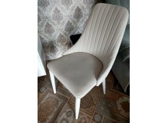 Стул на металлокаркасе Kora beige / black фото покупателя 199