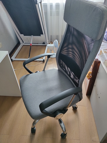 Компьютерное кресло Profit серое / черное фото покупателя 8