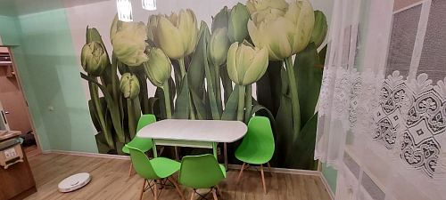 Стул Cindy Eames mod. 001 khaki / natural фото покупателя 311