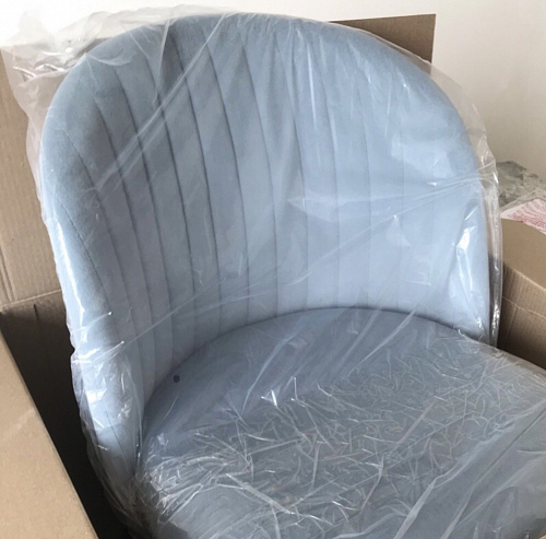 Стул на металлокаркасе Gabi green / black / silver фото покупателя 191