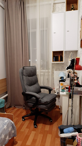 Компьютерное кресло Rapid голубое фото покупателя 8