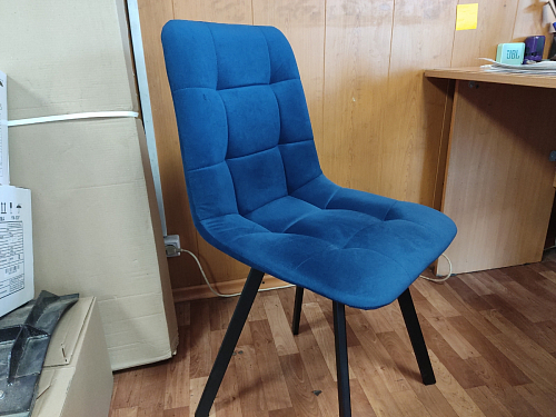 Стул на металлокаркасе Чилли бежевый / белый каркас фото покупателя 740