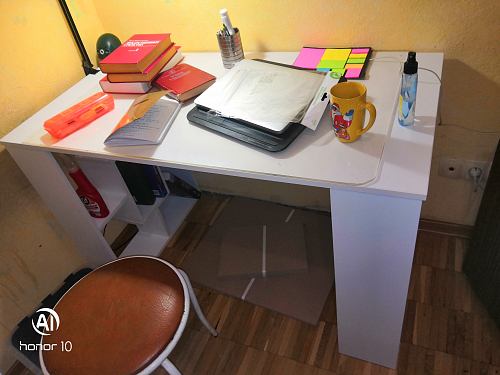 Письменный стол СПм-15 дуб сонома фото покупателя 12